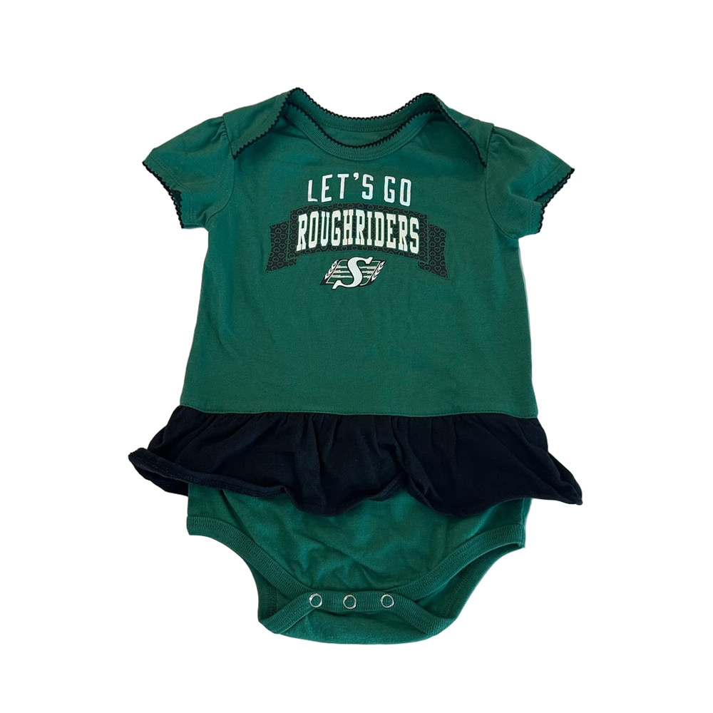 4/20$ Reebok Saskatchewan Roughriders baby toddler bodysuit size 24 months